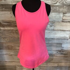 NWT Head Women's Bright Pink Tank Top with Built-In Bra